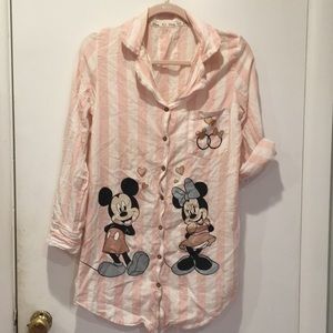 Primark Minnie and Mickey Mouse nightgown